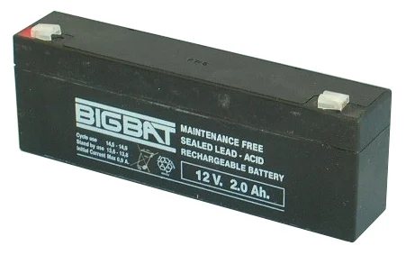 Batteria BIG BAT 12 V 2 AH Batterie - Sicurezza Shop - Negozio  specializzato in sicurezza, antifurti, video sorveglianza, fototrappole a  Rimini, spedizioni gratuite in tutta Italia