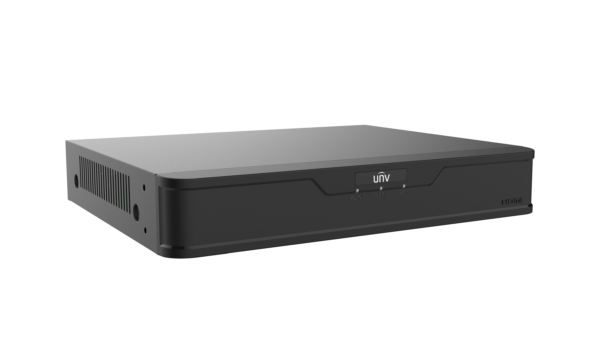 UNIVIEW NVR, 4 kanály, až 12MP, až 10TB HDD, PoE 4ch (50W budget), SMART VCA, SIP by NVR