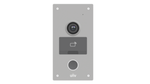 UNIVIEW Interkom venkovní kovový, 124,3°, RJ-45, IR, PoE, 12Vdc, čtečka karet, tamper IP65, antivandal