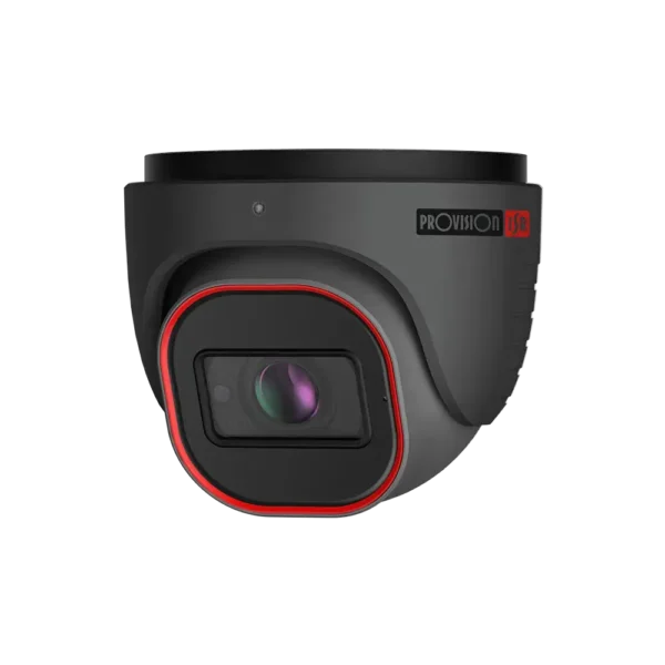 PROVISION Venkovní AHD kamera 5MPx (3K) turret, IR přísvit 40m, motorzoom objektiv 2,8 - 12 mm, tmavá