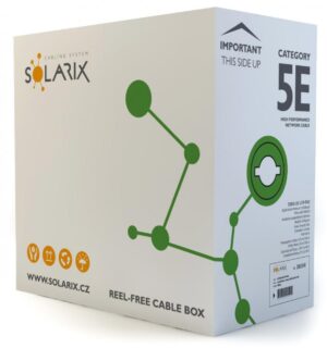CAT5E UTP PVC zelený