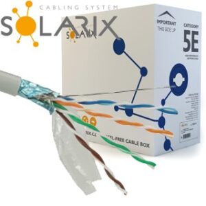 CAT5E FTP PVC modrý
