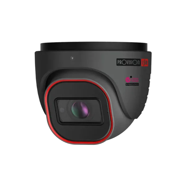 PROVISION turret IP kamera 8MPx, motorzoom, 40m IR, Eye-Sight, šedá