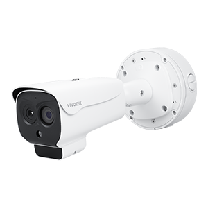 VIVOTEK Termální Bi-spektrální bullet kamera 704*576px thermal (48°), 2560*1440px viditelné (92°), 20 zón měření, analýzy člověk/vozidlo