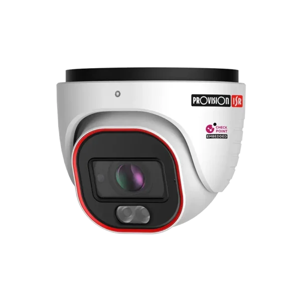 PROVISION Turret IP kamera 4MPx, motorzoom, 40m hybridní přísvit, aktivní odstrašení, Eye-Sight