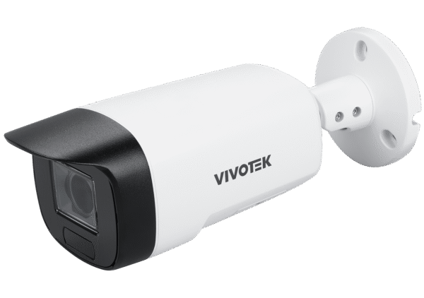 VIVOTEK Venkovní Cloud IP kamera 5MPx bullet, 95,4-28,7°, Smart IR 40 m, člověk/vozidlo, AI VCA analýzy, atributy
