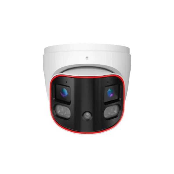 PROVISION Venkovní turret IP kamera 8MPx, panoramatická 180°, hybridní přísvit, DDA analýzy, aktivní odstrašení, Eye-Sight