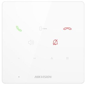 DS-KH6000-E1/White - vnútrná dotyková audio stanica IP