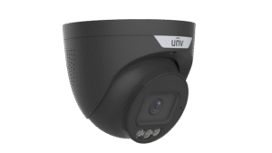 Uniview - IPC3635SS-ADF28KMC-I1-BLACK Venkovní IP kamera 5MPx turret, 112,8°, IR+bilý přísvit 30m, analýza člověk, vozidlo, atributy, černá