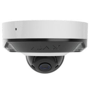 Ajax - DOME CAM MINI HL (8M/2,8MM)-W Síťová IP Dome mini kamera s hybridním přísvitem (8Mpx/2,8mm) - bílá