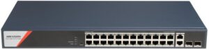DS-3E1528HP-SI-24P2T2F - Smart Gigabit PoE switch