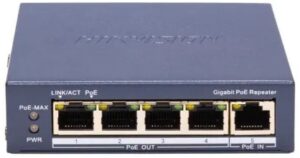DS-3E0505P-E/R - PoE repeater (Gigabit)