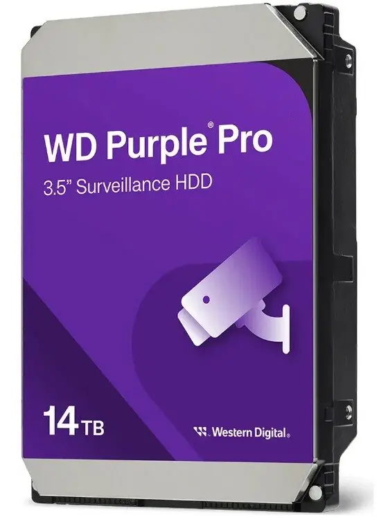 WESTERN DIGITAL HDD 14TB WD Purple PRO 512MB cache