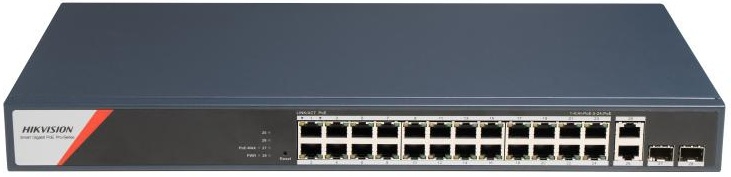 Hikvision DS-3E1528HP-SI-24P2T2F - Smart Gigabit PoE switch
