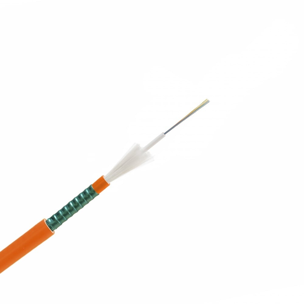 KELINE CLTFR12OS2-PANC-B2ca Optický kábel CLT s pancierom 12xOS2, 9/125µm ohňovzdorný, B2ca - s1, d1, a1