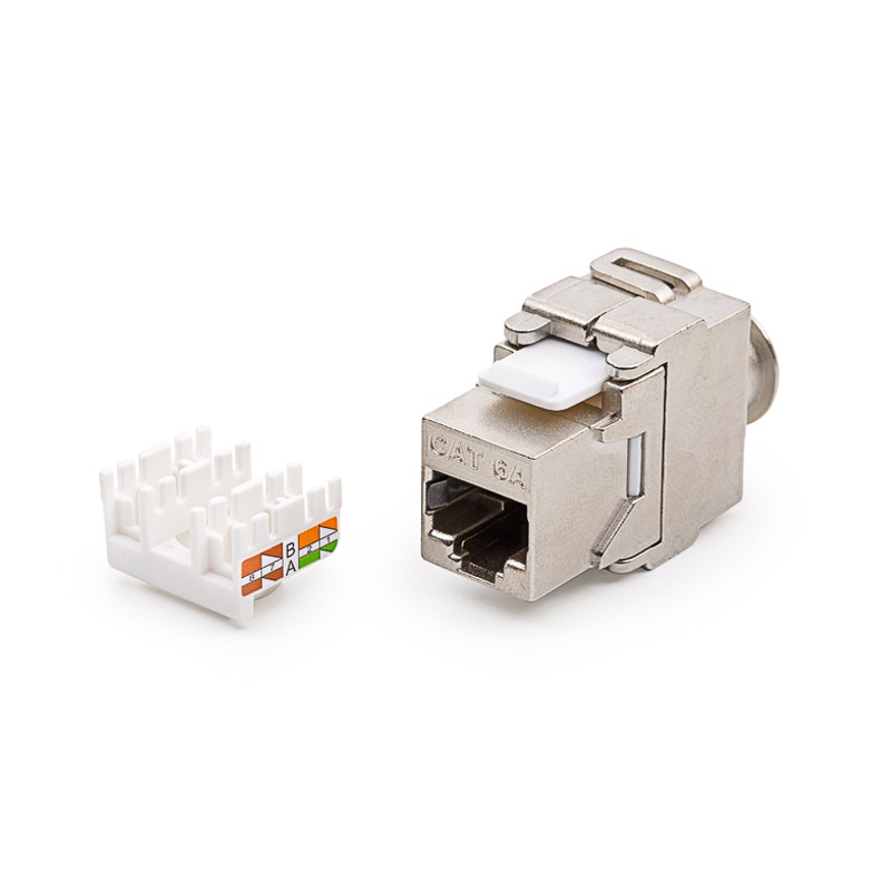 KELINE KEJ-CEA-S-10G Keystone modul Cat 6A RJ45/s beznástrojový
