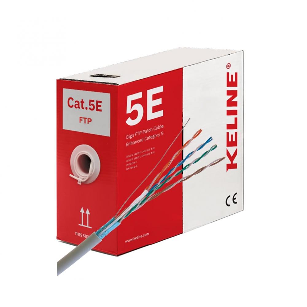 KELINE KE300S26-RLX Lankový kábel Cat 5E FTP LSOH 305 m