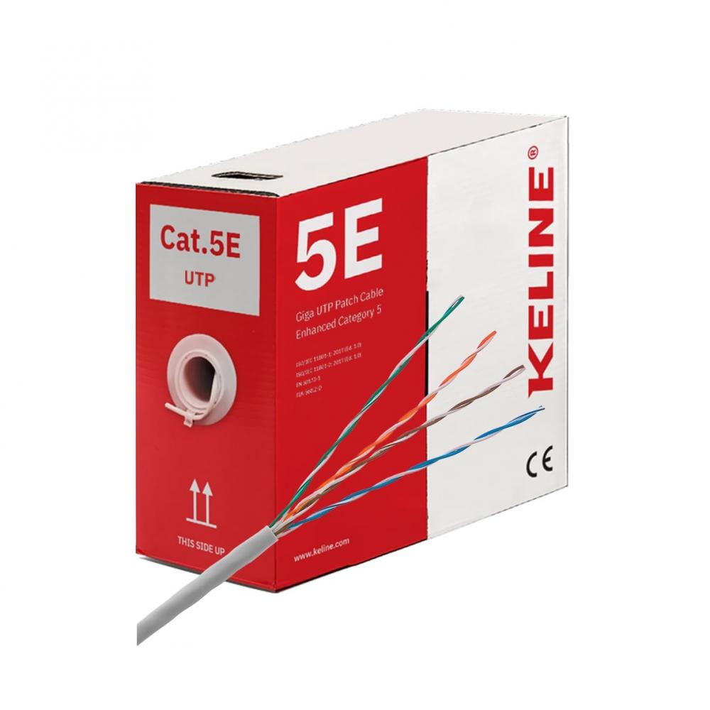 KELINE KE300U26-RLX Lankový kábel Cat 5E UTP 305 m