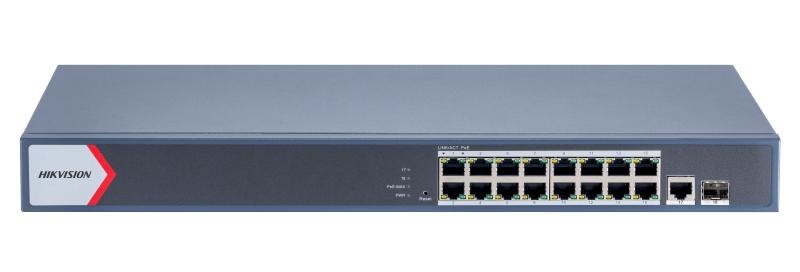 Hikvision DS-3E1518P-EIV2 - Smart Gigabit PoE switch