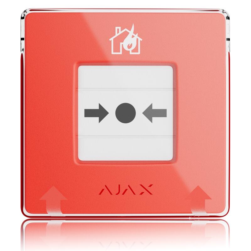 AJAX Systems AJAX Manual Call Point Red Bezdrôtové tlačidlo