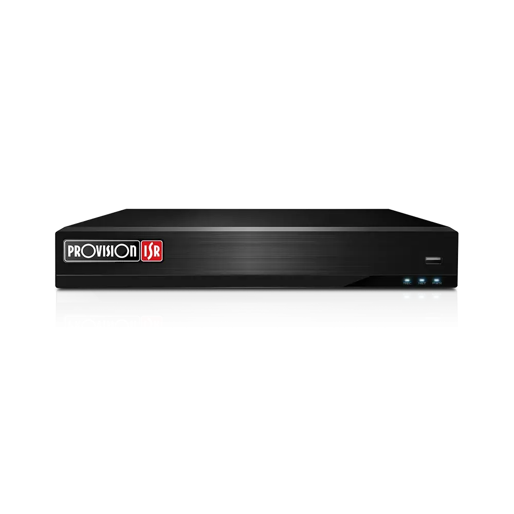 PROVISION NVR12-8200PFAN Sieťový NVR záznam, 8 IP kamier, 8xPoE, 12 Mpix, AI analýzy DDA, rozpoznanie tváre, 1x HDD (bez HDD)