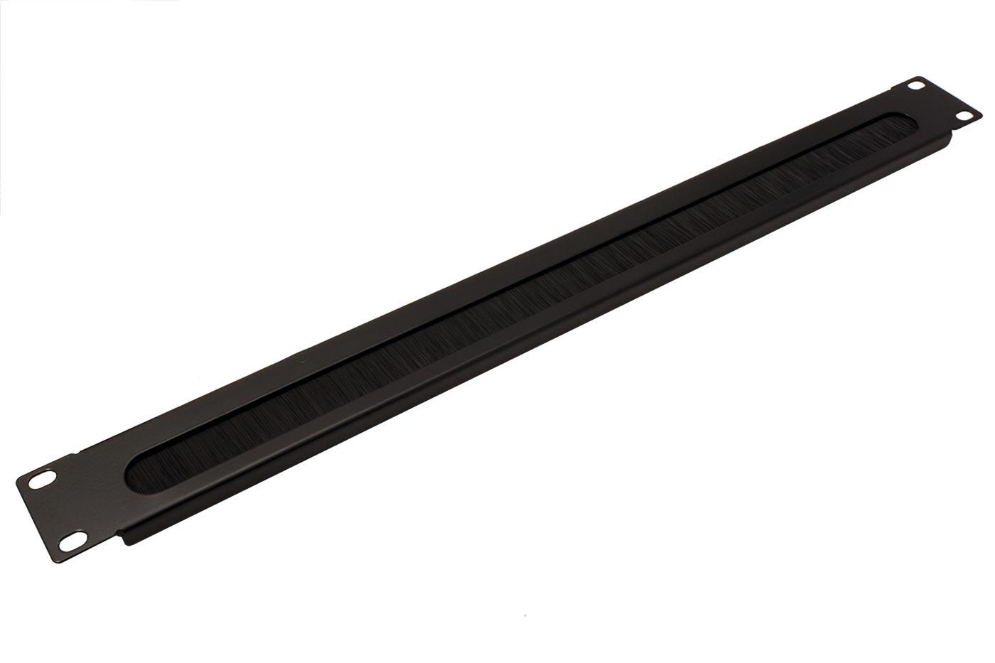 VALUE KABELOVÝ-VSTUP-1U-BLK 19" kabelový vstup 1U, kartáčový, čierny