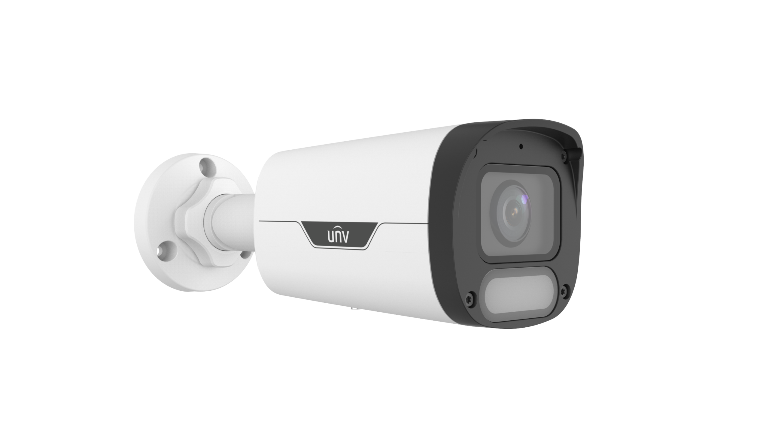 Uniview IPC2318LE-ADF40KM-WP Vonkajšia IP kamera 8Mpix bullet, 93,4°, bilý prísvit 30m, Easystar OwlView Wise-ISP, analýza človek, vozidlo