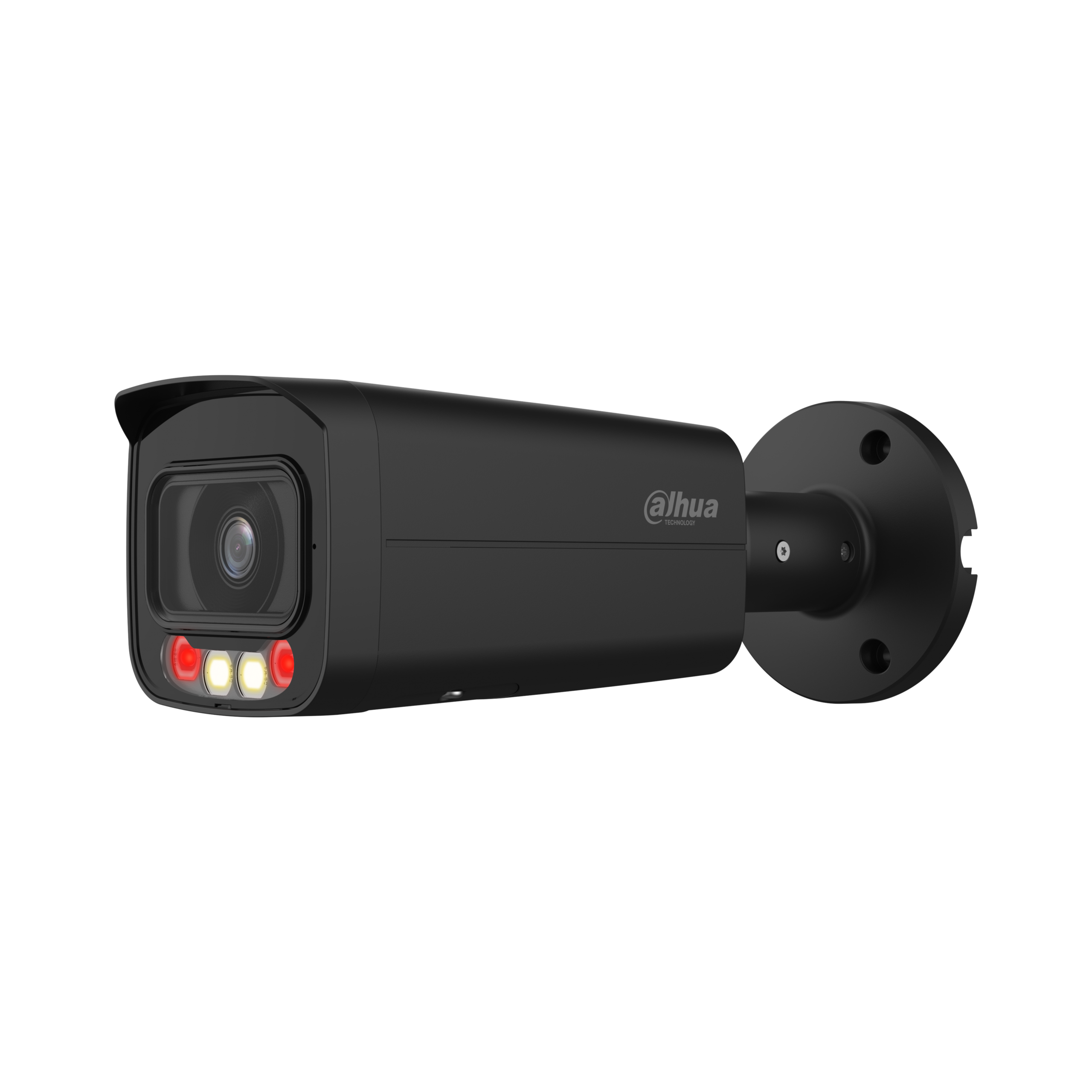 Dahua IPC-HFW2449T-AS-IL-0360B-BLACK Vonkajšia IP kamera 4MPx bullet, 84°, IR 30 m + teplé svetlo 30 m, človek/vozidlo, AI VCA analýzy