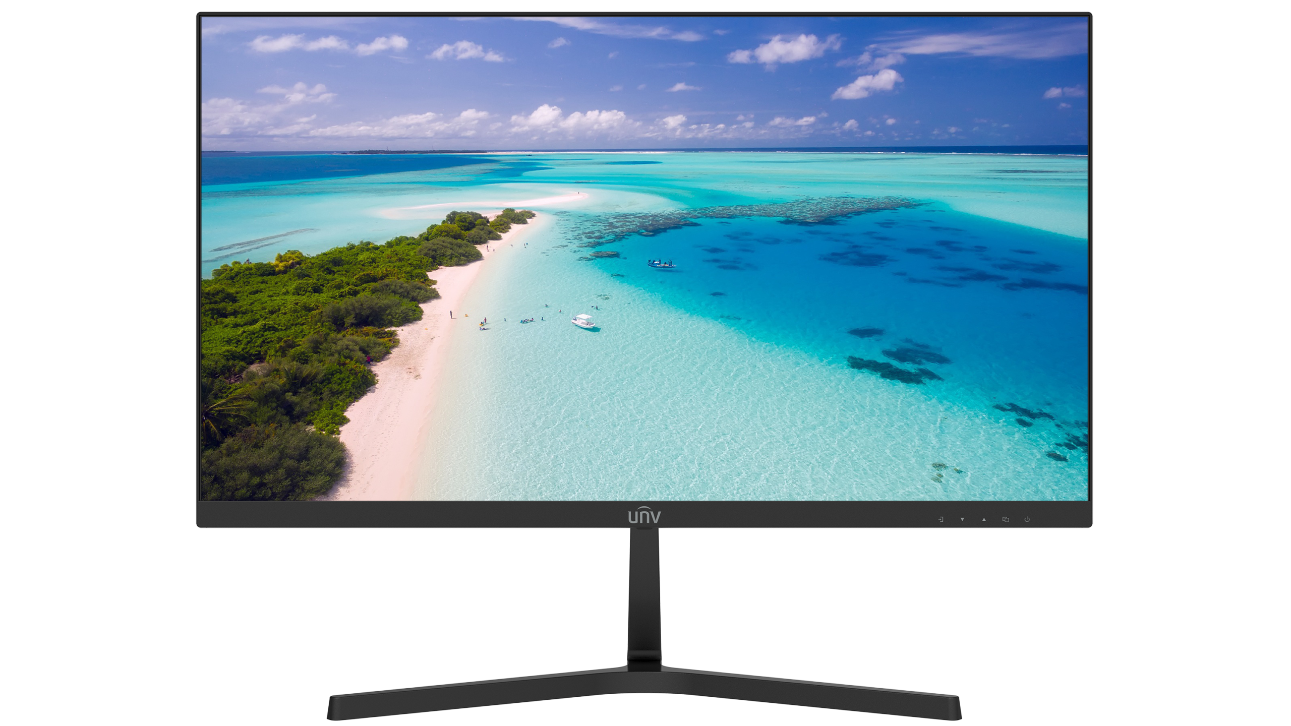 Uniview MW-LC22-E 22" LED monitor, 1920*1080, provoz 18/7, 178/178° zobrazovací úhel, 5ms, VESA 75x75mm, 250cd/m2, VGA, HDMi, 16,7M farieb
