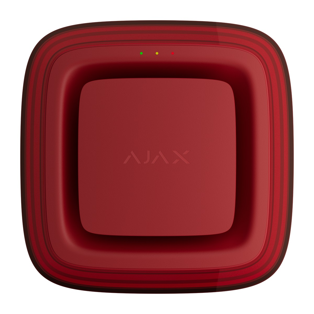 AJAX Systems AJAX FireProtect Sounder/VAD Red Bezdrôtové adresovateľné zariadenie so sirénou a vizuálnym varovaním