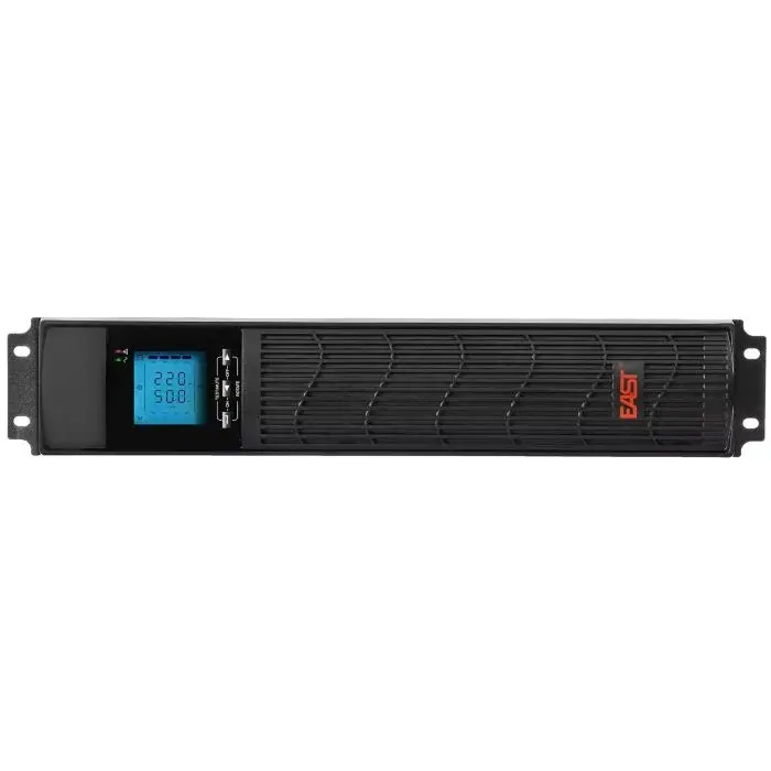 EAST UPS-EA903PSRT-LCD-RACK-BATUPS Zálohovací UPS zdroj, výkon 3000VA/2700W, 6x9Ah, až 4*externý battery pack