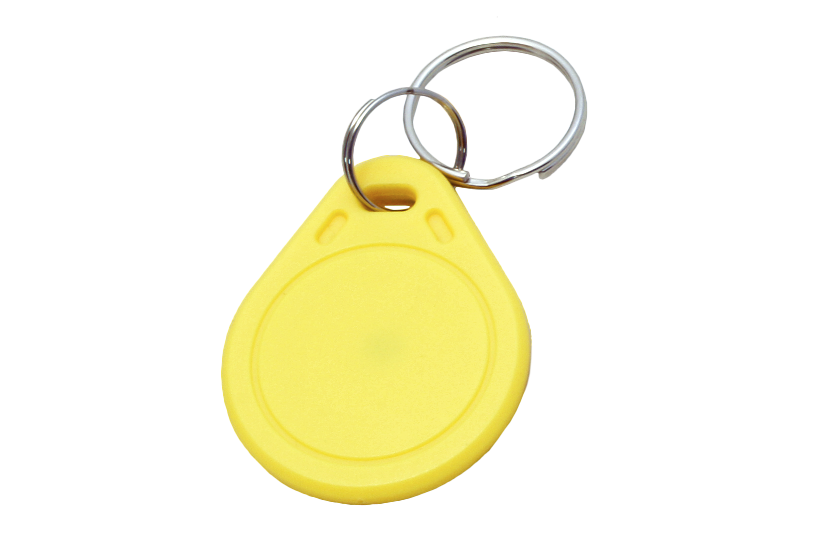 ELDEMA Duální proximitní RFID přívěšek, EM-Marine (125 kHz) / MIFARE (13,56 MHz), žltý plast