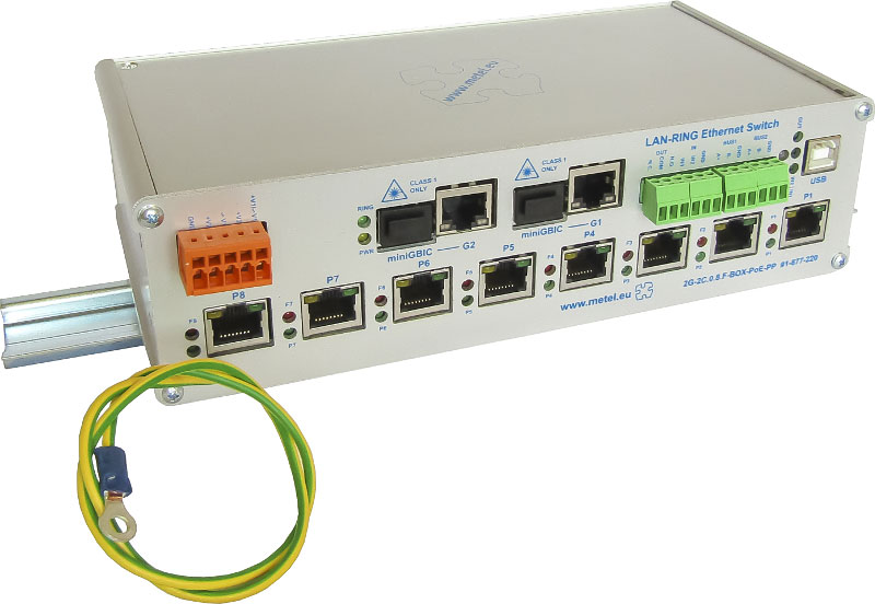 METEL 2G-2C.0.8.F-BOX-PoE-PP