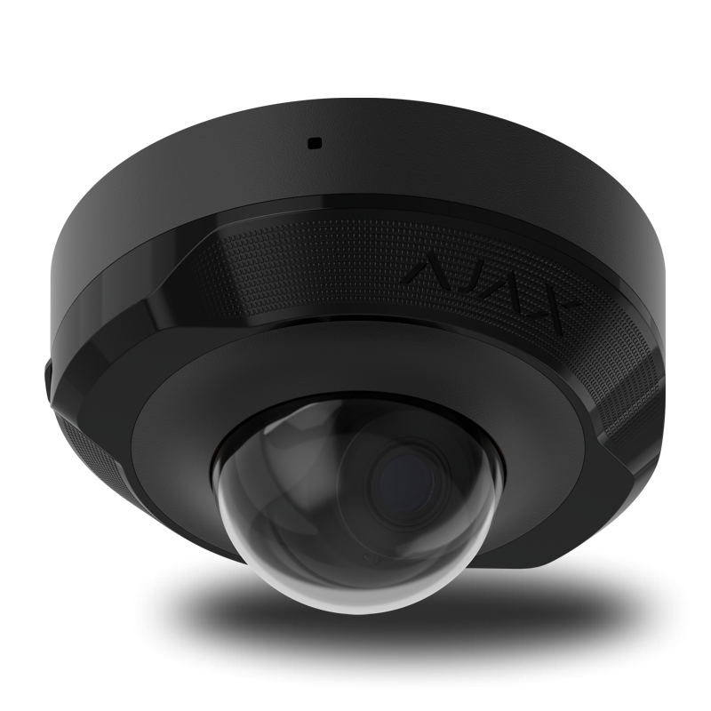 AJAX Systems AJAX DomeCam Mini 8Mp/2.8mm Black 8 Mpx Dome IP kamera