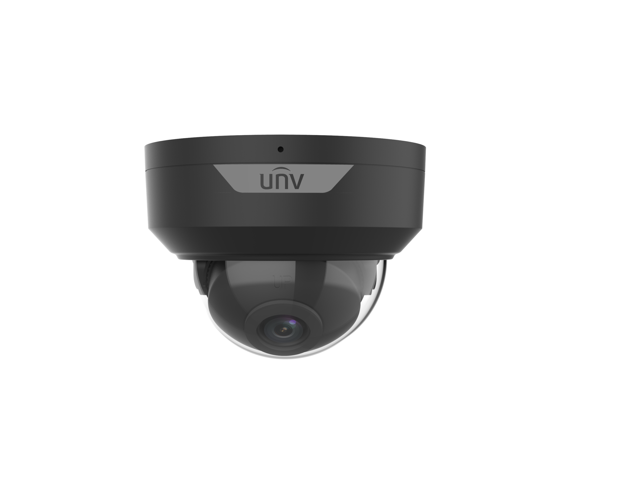 Uniview IPC328SB-ADF28K-I0-BLACK Vonkajšia IP kamera 8MPx, dome, 112,4°, Smart IR 30m, AI analýzy, klasifikácia človek/vozidlo
