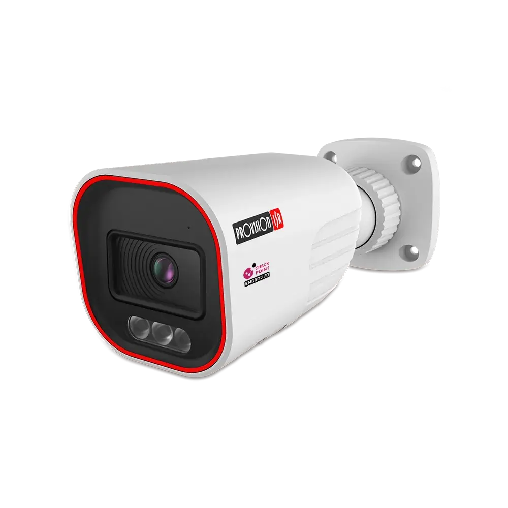 PROVISION BMH-380IPSN-28 Vonkajšia bullet IP kamera 8MPx, fixný objektív 2,8 mm, hybridný prísvit, S-Sight