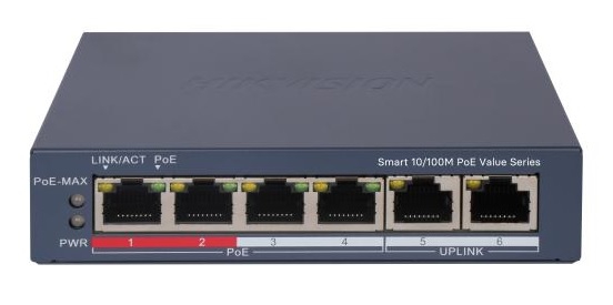 Hikvision DS-3E1106P-EI - PoE switch