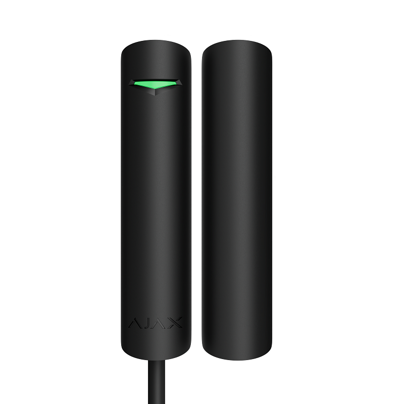 AJAX Systems AJAX Superior DoorProtect G3 Fibra Black drôtový detektor