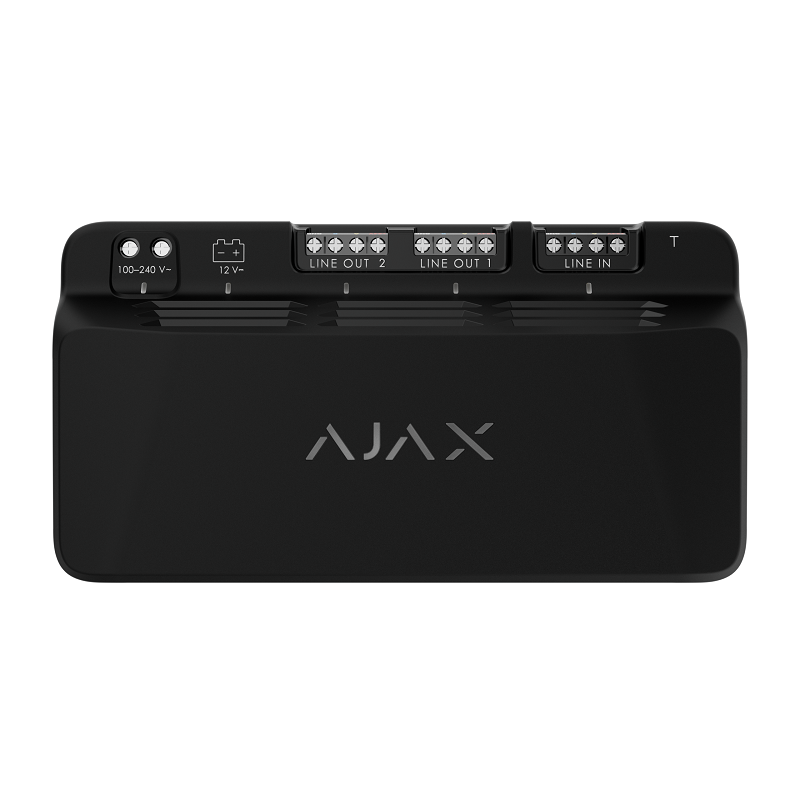 AJAX Systems AJAX Superior LineSupply 75W Fibra Black Modul poskytujúci napájanie