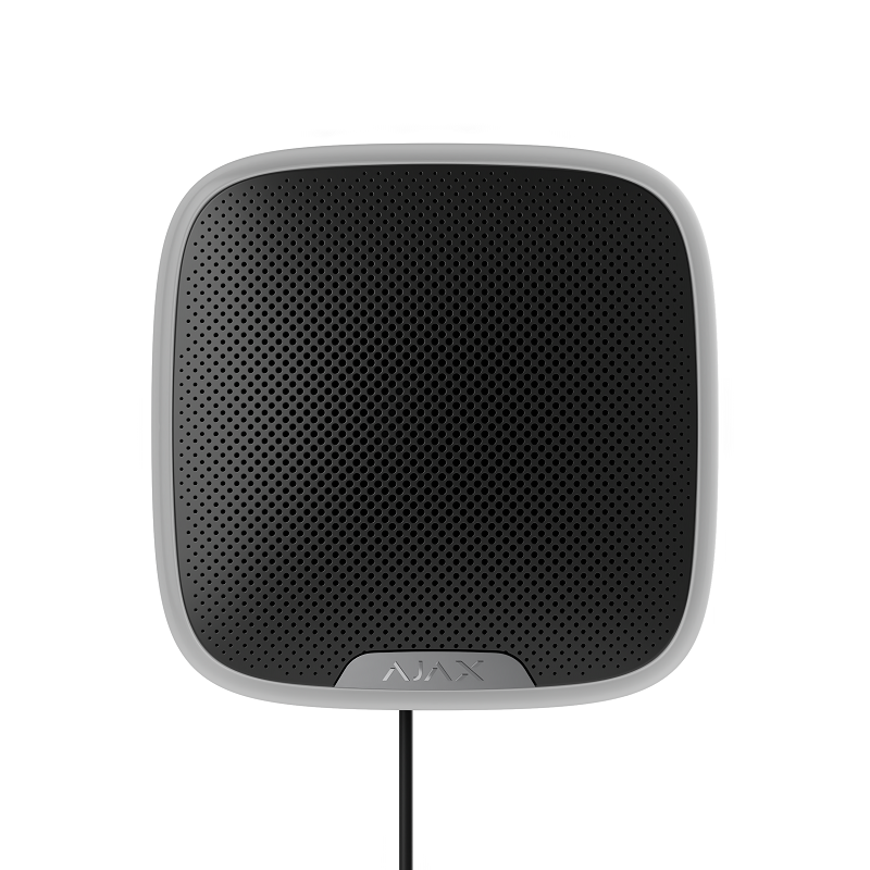 AJAX Systems AJAX Superior StreetSiren Fibra Black Drôtová siréna