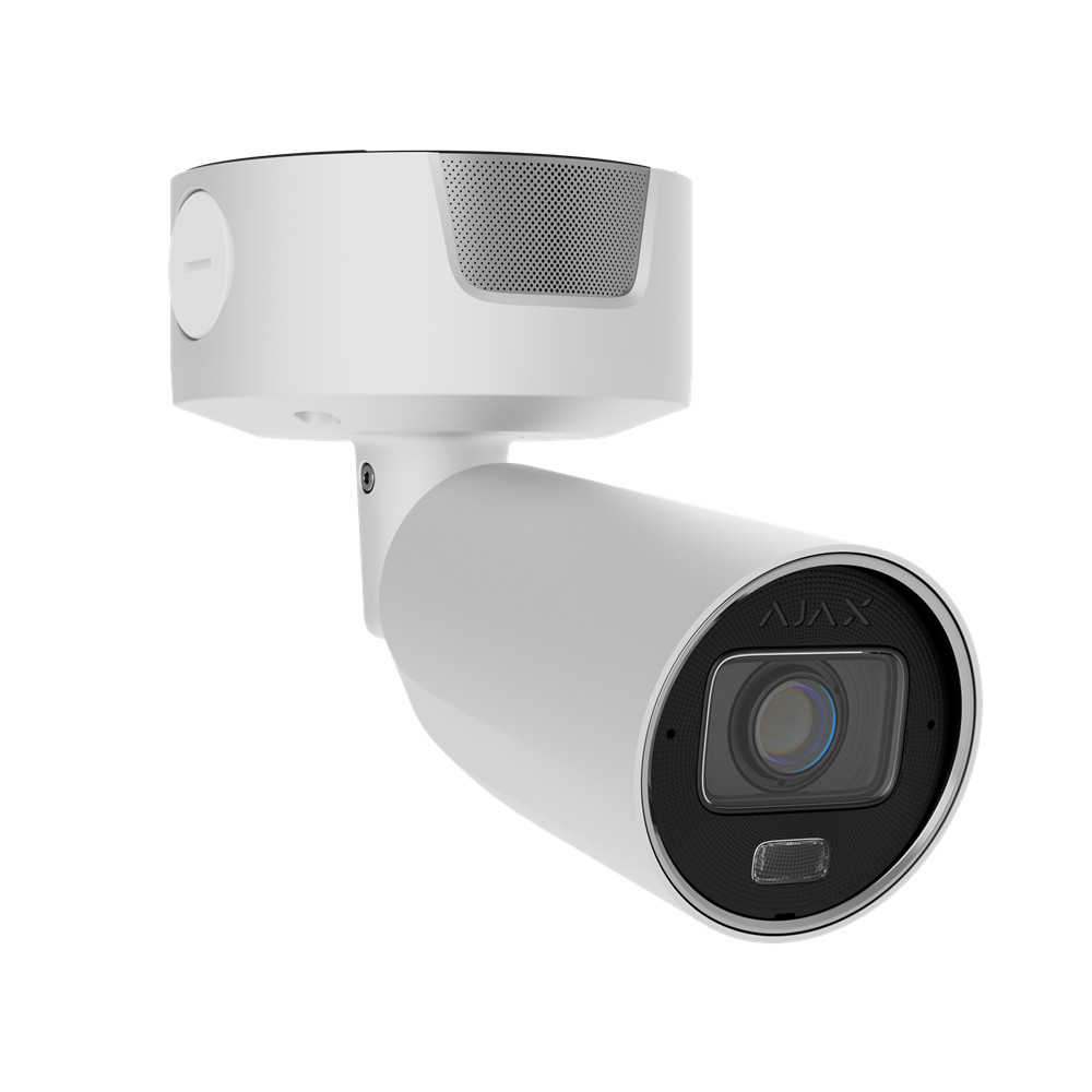 AJAX Systems Superior BulletCam HLVF 8Mp White AJAX Superior BulletCam HLVF 8Mp/2.8-12mm White Bullet kamera