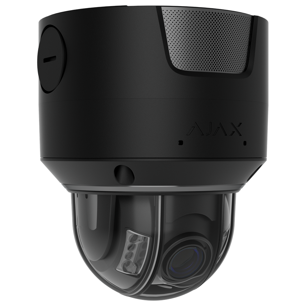 AJAX Systems Superior DomeCam HLVF 8Mp Black AJAX Superior DomeCam HLVF 8Mp/2.8-12mm Black Dome kamera