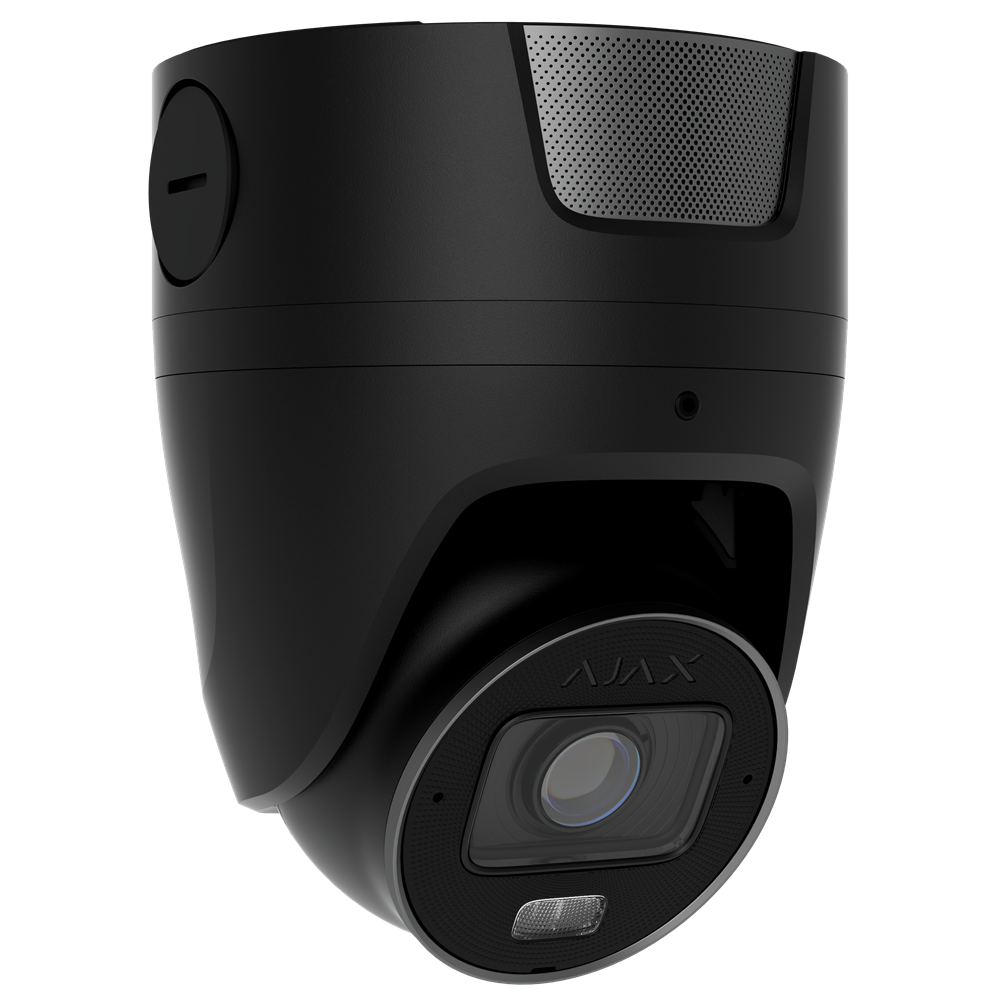 AJAX Systems Superior TurretCam HLVF 8Mp Black AJAX Superior TurretCam HLVF 8Mp/2.8-12mm Black Turret kamera