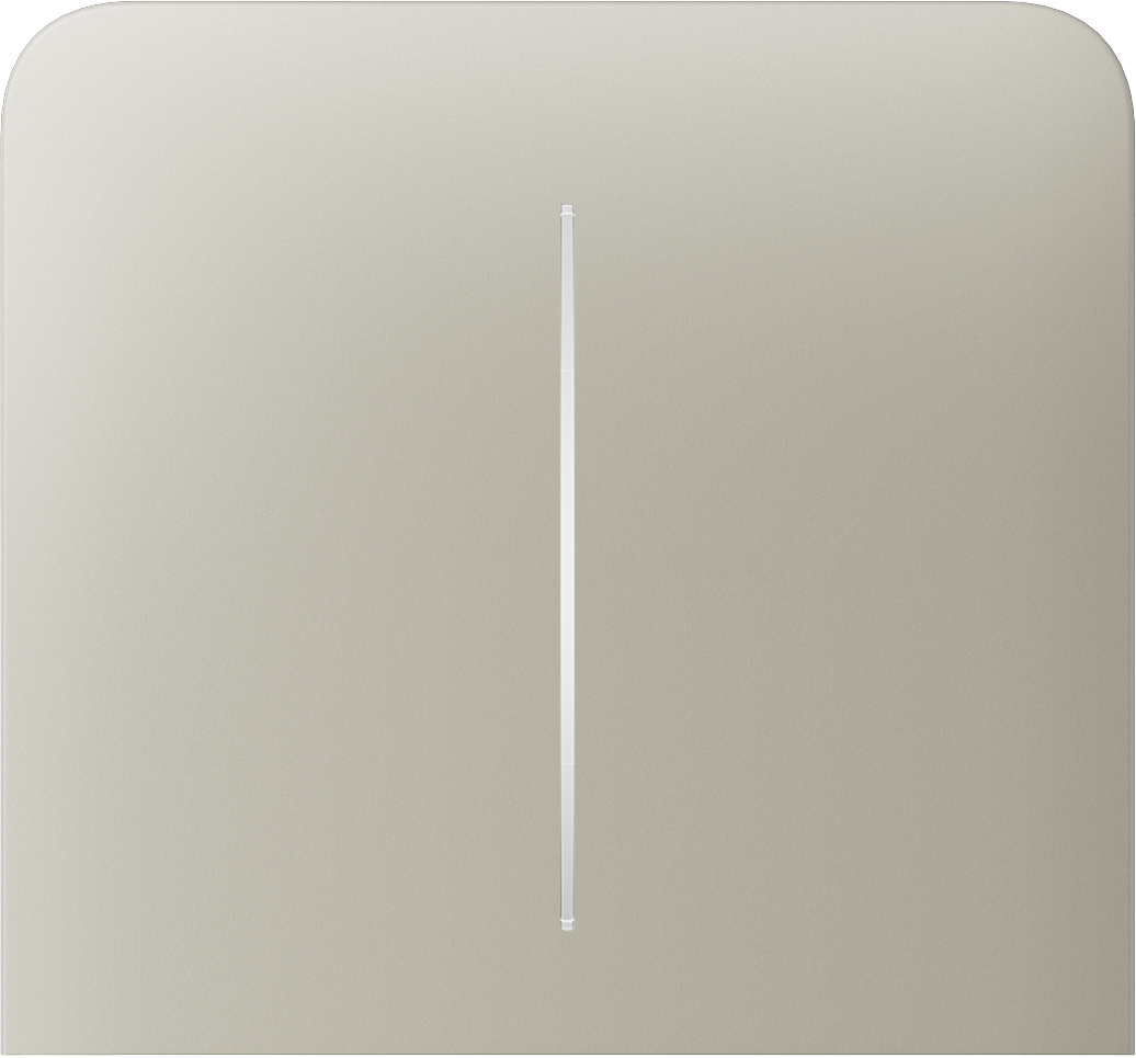 AJAX Systems AJAX SideButton 2-gang vertical Ivory Bočné tlačidlo