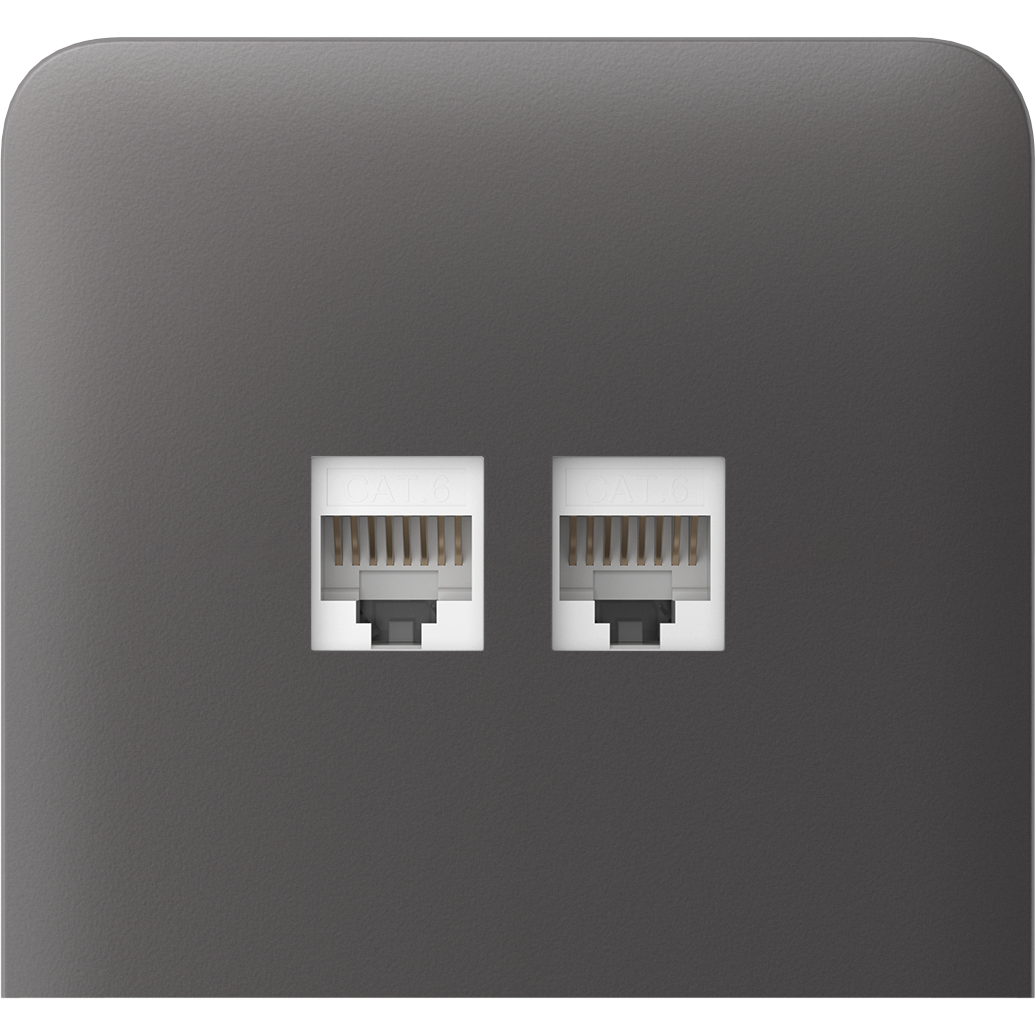 AJAX Systems AJAX SideCover (LAN) vertical Grey Bočný kryt