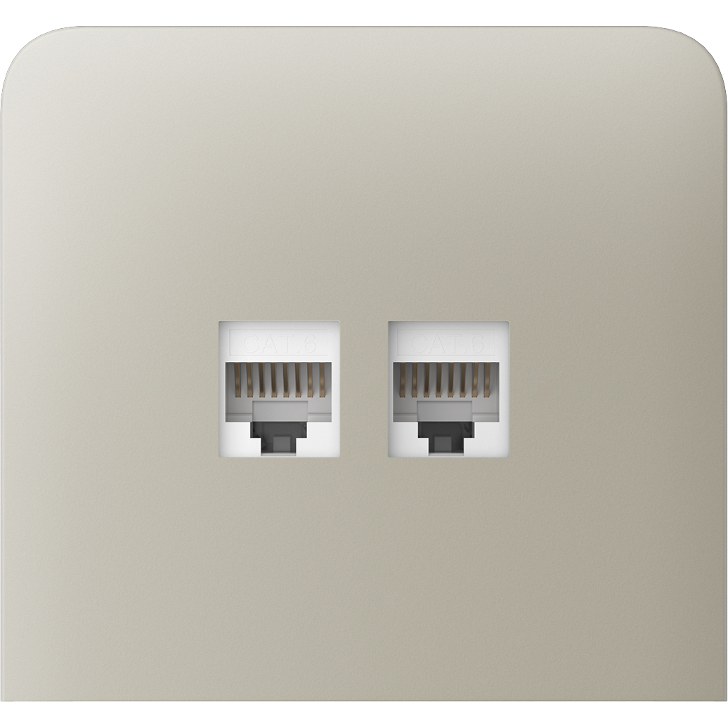 AJAX Systems AJAX SideCover (LAN) vertical Ivory Bočný kryt
