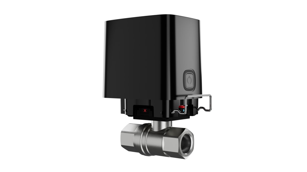 AJAX Systems AJAX WaterStop 1/2 Black Bezdrôtový hlavný uzáver vody