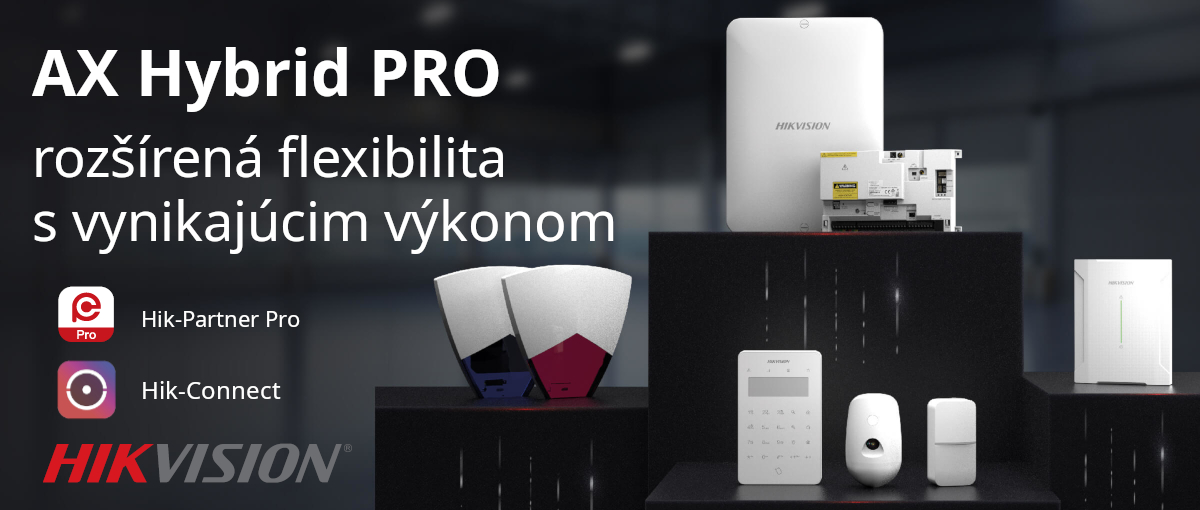 AX Hybrid PRO: Nová éra hybridných zabezpečovacích systémov od Hikvision